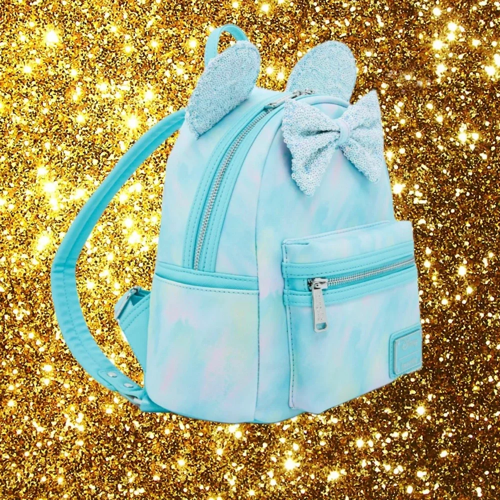 Loungefly Disney Minnie Mouse Sequin Bow Mini Backpack